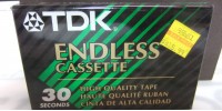 TDK EC-30S cassette 4 tracks sans-fin